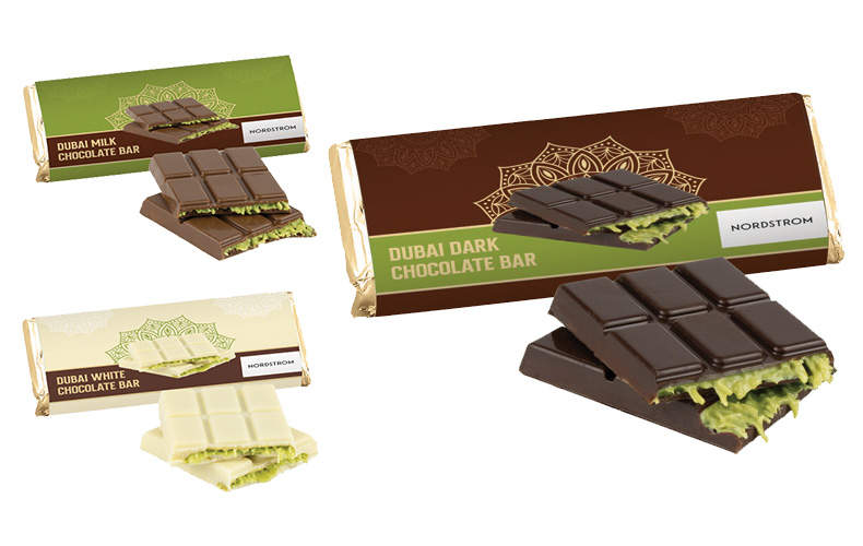 Dubai Belgian Dark Chocolate bars